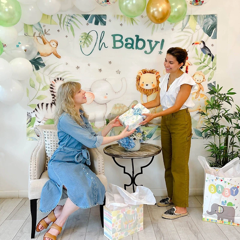 Kate Aspen® Safari Baby Shower Photo Backdrop