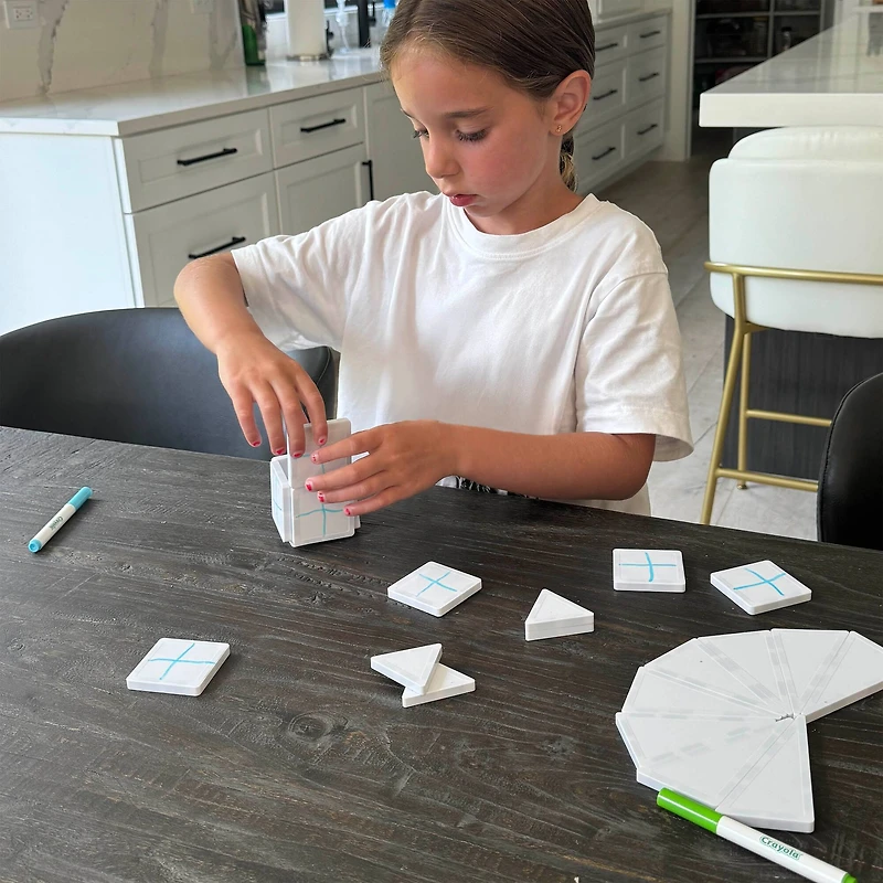 Crayola® 24-Piece Doodle PIP Magnetic Tile Set