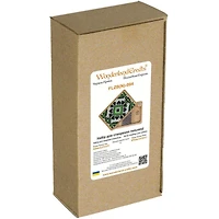 Wonderland Crafts Green & White Bead Embroidery Needle Box Kit