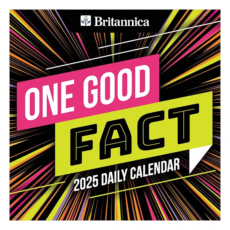 TF Publishing 2025 One Good Fact Daily Desktop Calendar