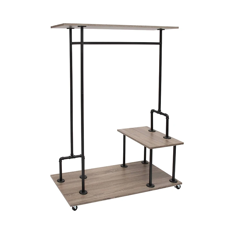 Organize It All Pipe Line Closet Organizer