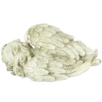 9.75" Heavenly Sleeping Cherub Angel Outdoor Garden Statue