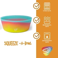 Silipint® 18oz. Aqua & Aurora Silicone Squeeze-A-Bowl Set