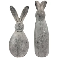Design Toscano Big Burly Bunnies Rabbit Statue Set