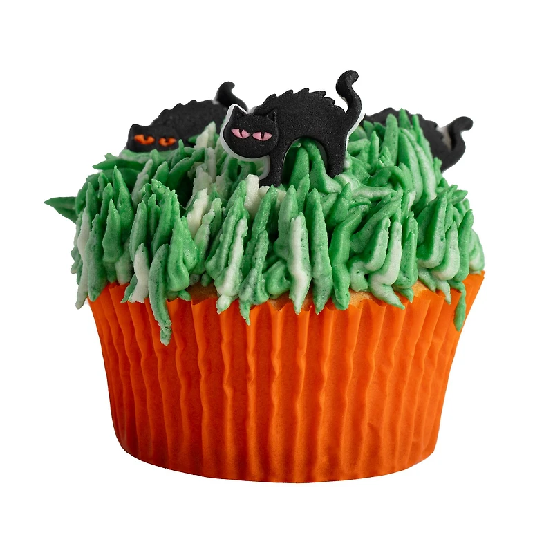 PME Cake Sweet Street® Black Cat Icing Decorations