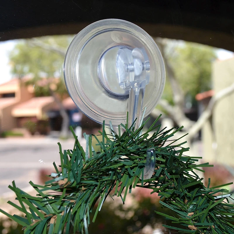 Simple Living Solutions® Push Lock Suction Cup Wreath Hook