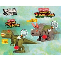 Red Box Toy® Dinosaur Park with Light & Sound T-Rex & Triceratops
