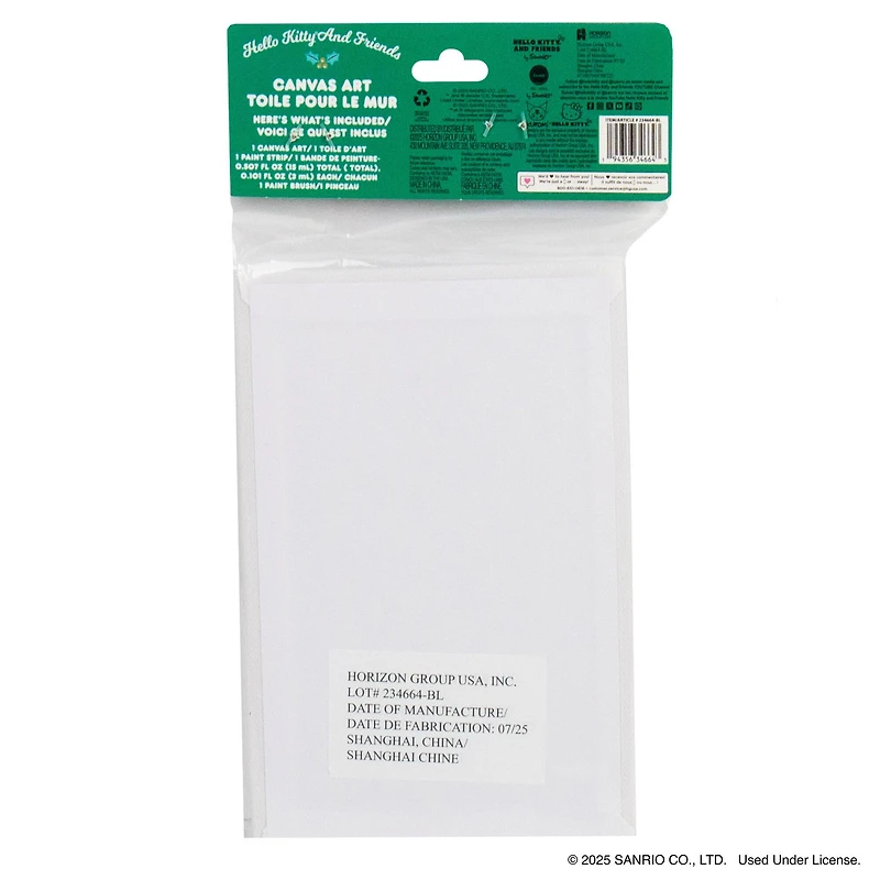 Hello Kitty® & Friends Holiday Canvas Art Kit