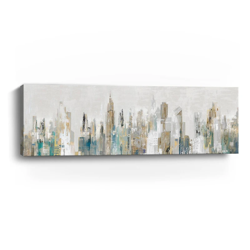 Golden Winter City II Canvas Giclee