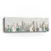 Golden Winter City II Canvas Giclee