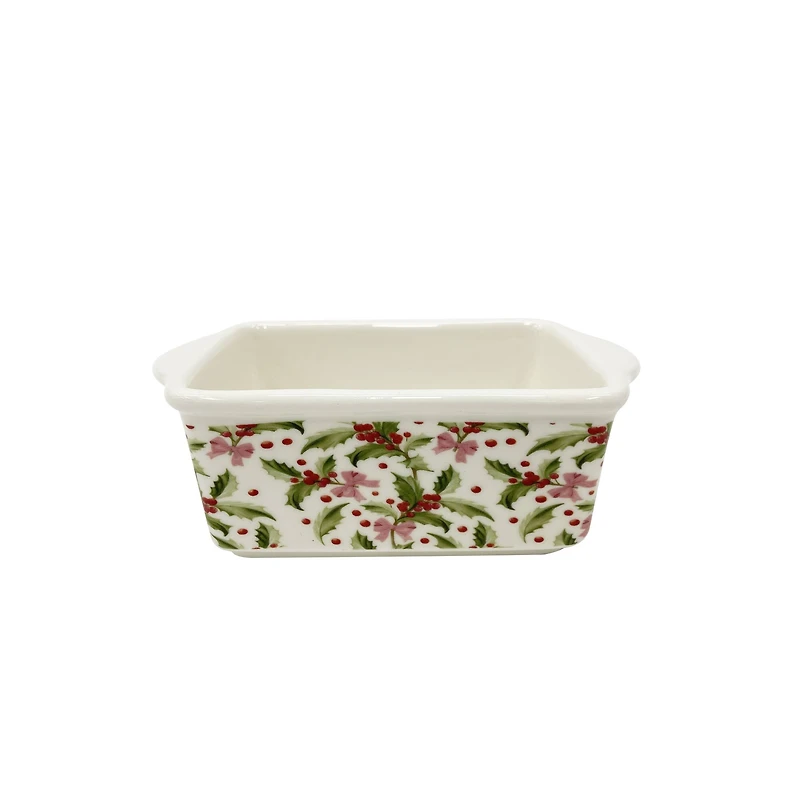 Mini Holly Ceramic Loaf Pan by Makery™