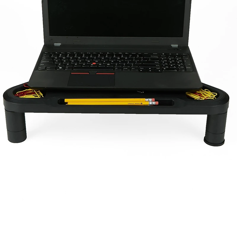 Mind Reader Black Triangle Monitor Stand