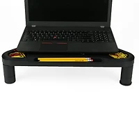 Mind Reader Black Triangle Monitor Stand