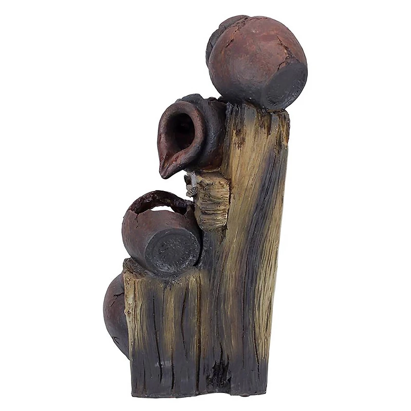 Design Toscano Casa Chianti Cascading Urns Illuminated Garden Fountain