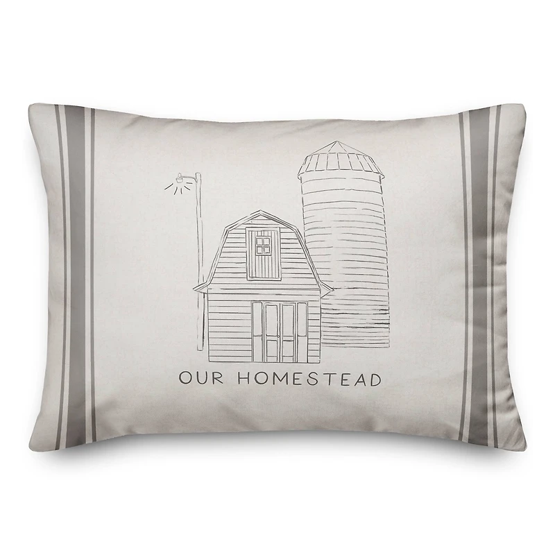 Our Homestead 14" x 20" Throw Pillow