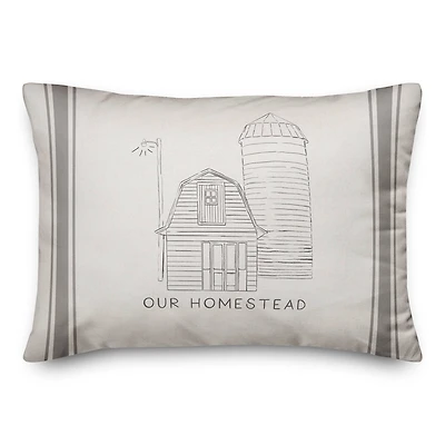Our Homestead 14" x 20" Throw Pillow