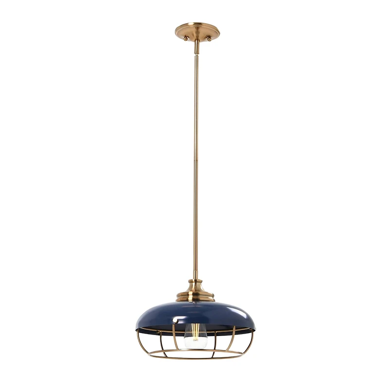 Hello Honey® Robert Stevenson Lighting Presley Caged Dome Metal Ceiling Light