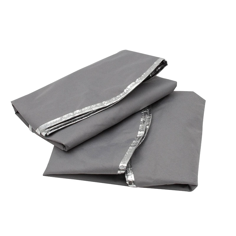 Simplify Gray 24" Holiday Wreath Bag, 2ct.