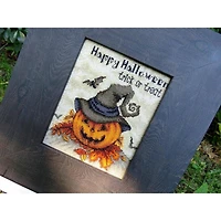Letistitch Trick Or Treat Counted Cross Stitch Kit