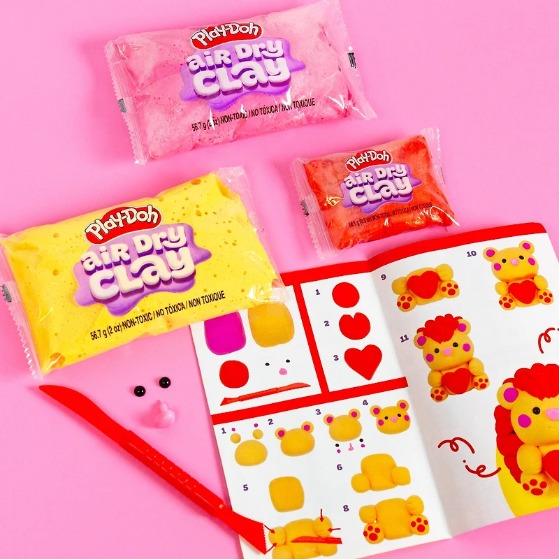 Play-Doh Hedge Hugs Air Dry Clay Buddies