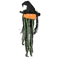 Creepy Jack-O-Lantern 3D Halloween Window Decoration