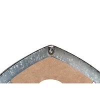 Hello Honey® 27.5'' Silver Wood & Metal Wall Décor