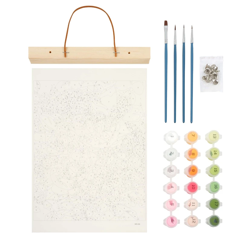 Peonies Paint-by-Number Kit by Artist's Loft®