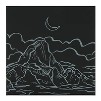 11" x 11" Mountain Sky Canvas Painting Kit by Craft Smart®