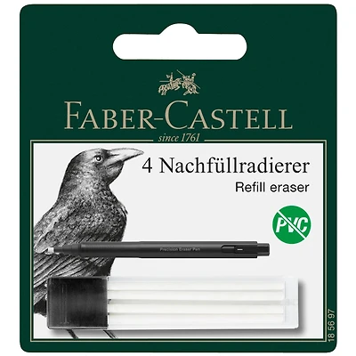 Faber-Castell Precision Eraser Pen Refills, 4ct.