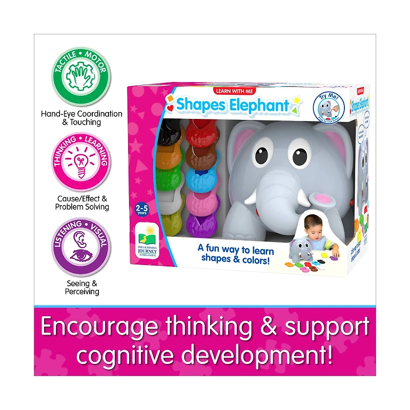 Learn with Me - Shapes Elephant