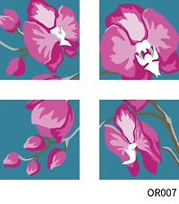 Orchids Paint-by-Number Gallery Mini Kit by Artist's Loft®