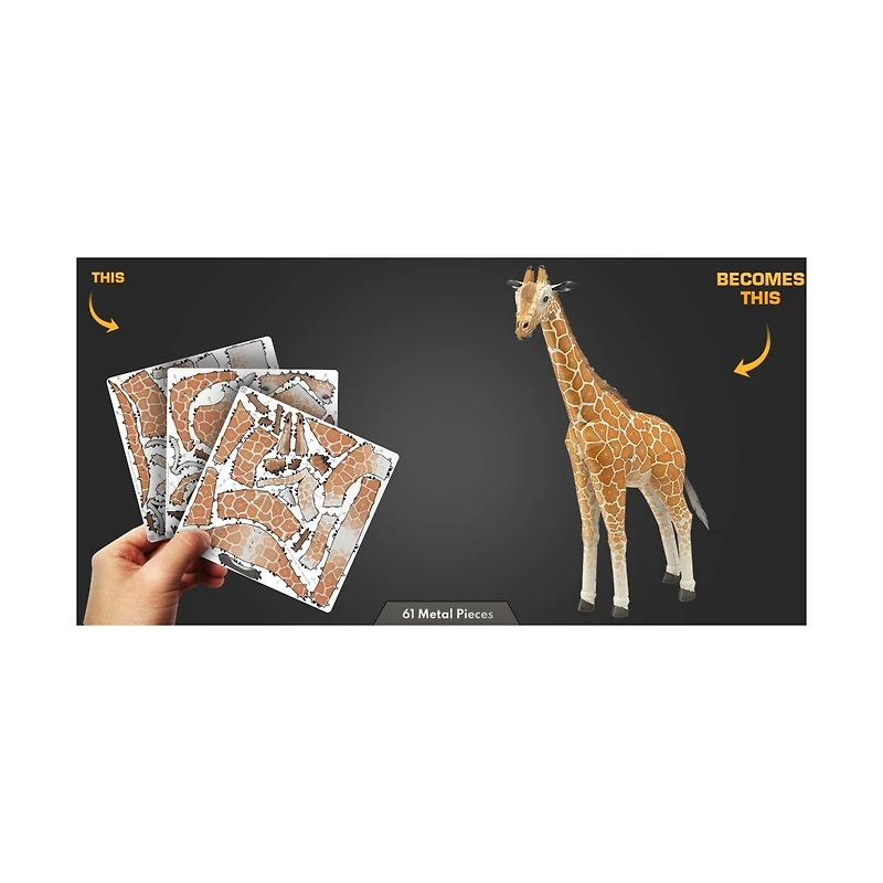 Metal Earth 3D Metal Model Kit - Giraffe