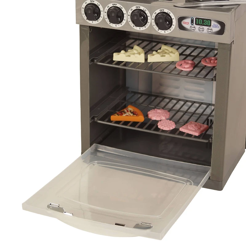 16-Piece Children's Electronic Stove Playset