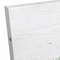 Green Gather Leaf 11" x 14" Canvas Wall Art