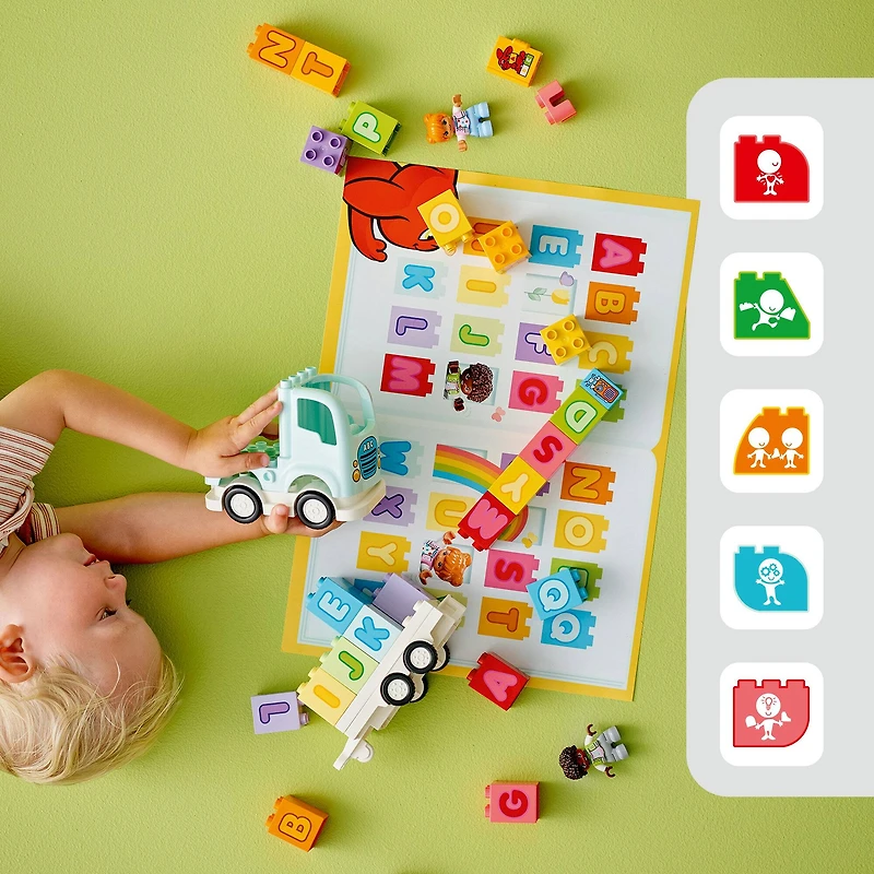 LEGO® DUPLO® Town Alphabet Truck Toy 10421