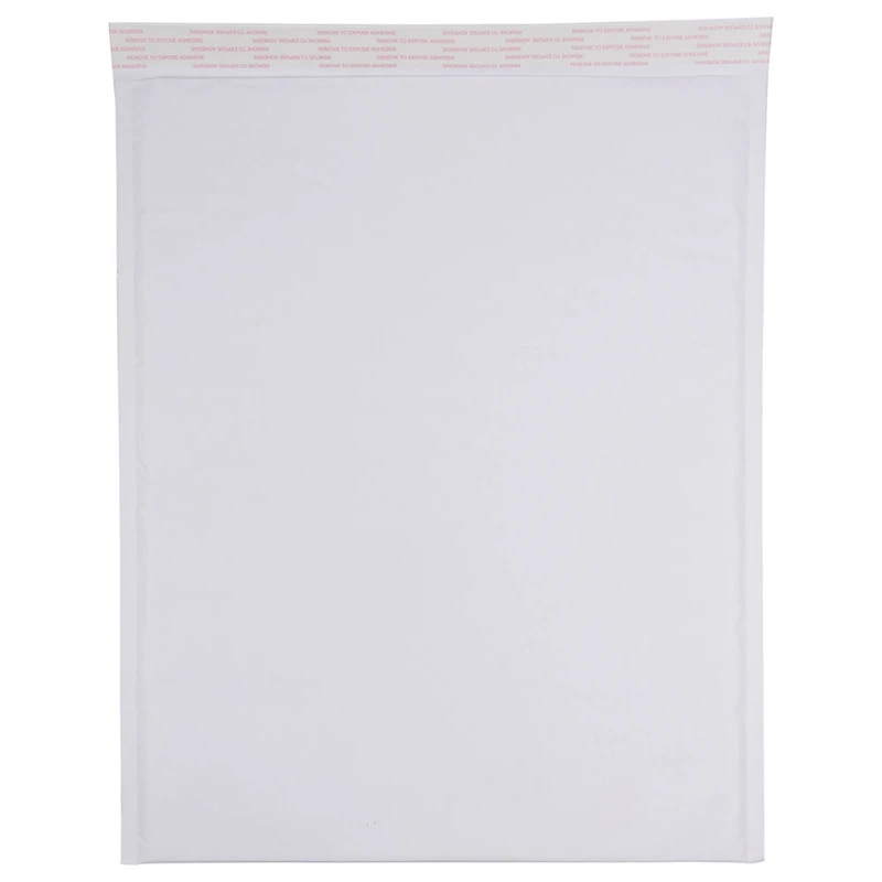 JAM Paper 14.25" x 18.5" White Kraft Bubble Lite Padded Mailers, 25ct.