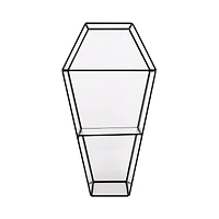 14.5" Glass Coffin Shelf by Ashland®