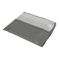 Simplify Heather Gray 12 Pair Under the Bed Shoe Storage Box