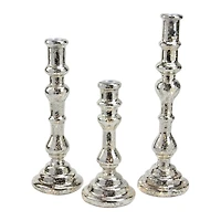 LED Golden Sparkles Candle Holders Set