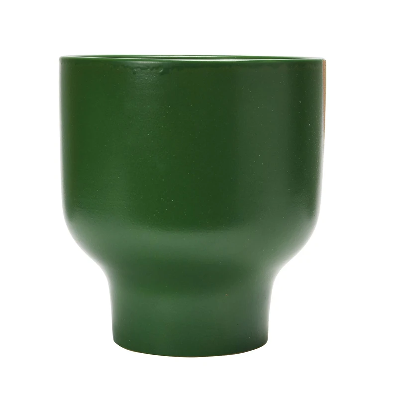 Hello Honey® 10" Stoneware Planter with Abstract Design