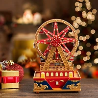 5.75" Animated & Musical Ferris Wheel