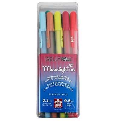 Gelly Roll® Moonlight® 06 Fine Point Gel Pen 25 Color Set