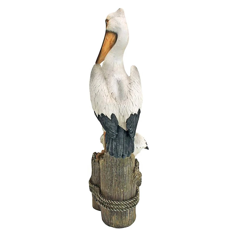 Design Toscano 2ft. Ocean's Perch Pelican Statue