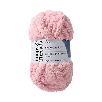 6 Pack: Fluffy Chenille™ Yarn by Loops & Threads