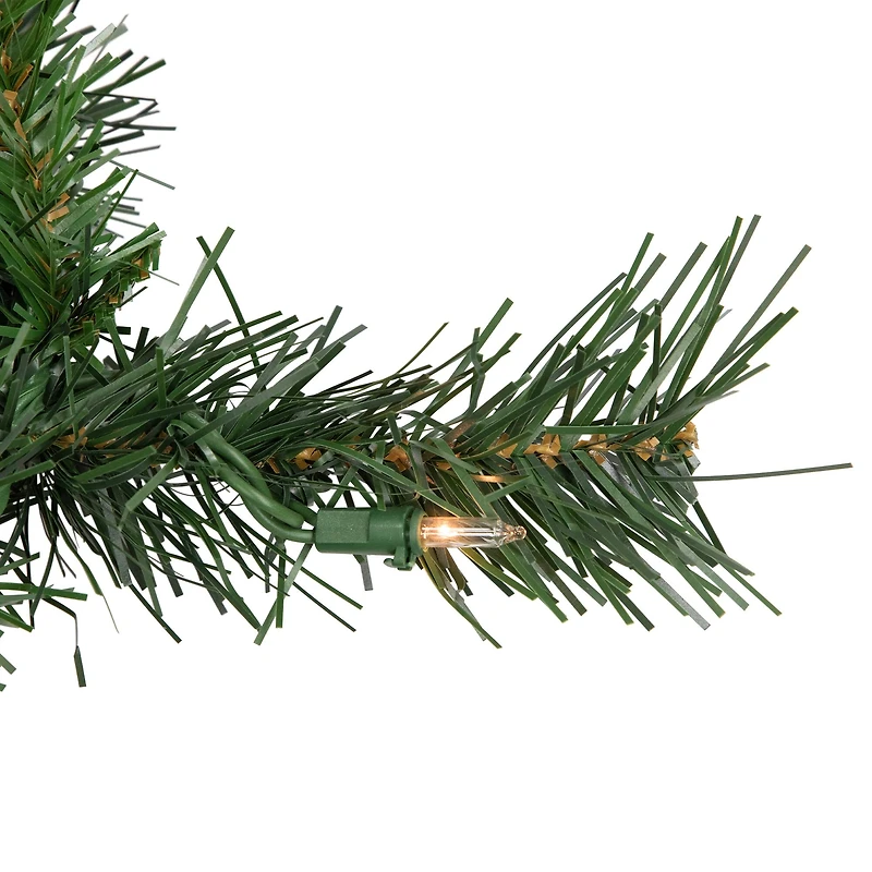 5-Piece Pre-Lit Norwich Pine Artificial Christmas Entryway Set