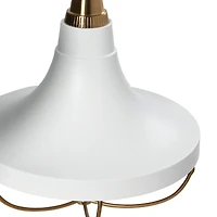 Hello Honey® Robert Stevenson Lighting Presley Caged Trumpet Metal Ceiling Light