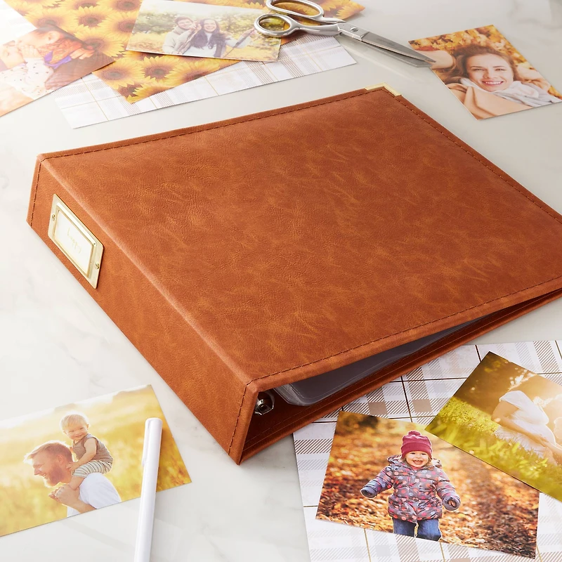 Brown D-Ring Scrapbook by Recollections™