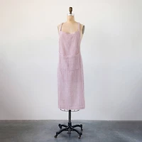 Hello Honey® 38" Red & White Woven Cotton Striped Apron