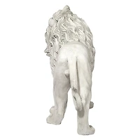 Design Toscano 25" Regal Lion Sentinel of Grisham Manor Statue with Right Foot Forward