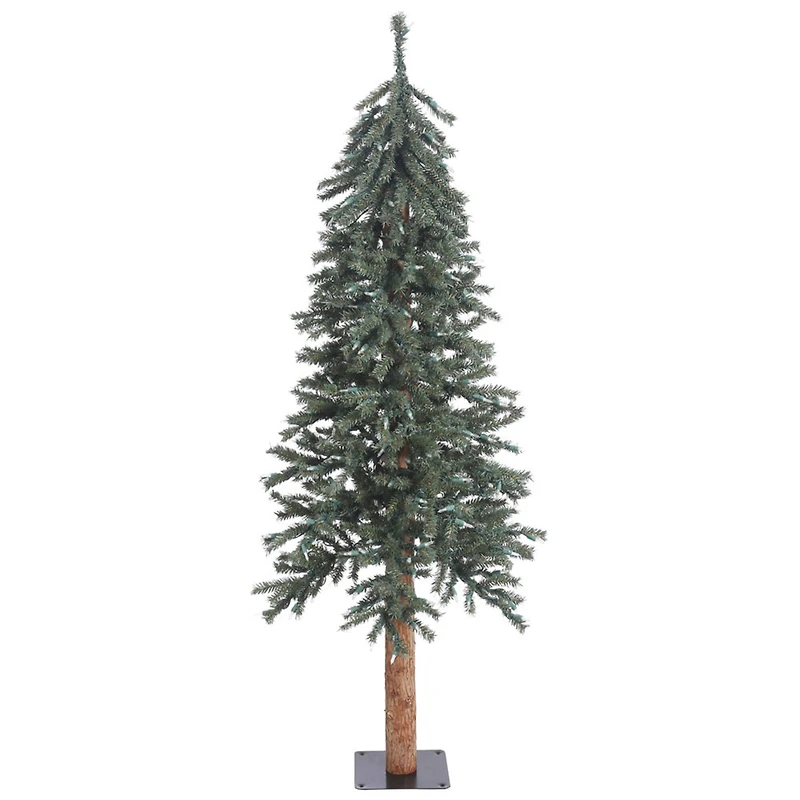 5ft. Unlit Natural Bark Alpine Artificial Christmas Tree